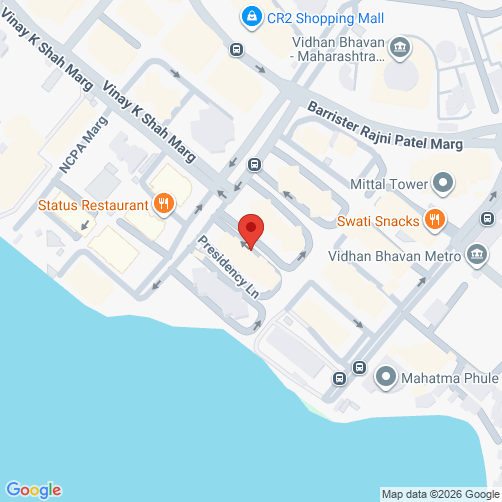 地图的  (Nariman Point, Mumbai)