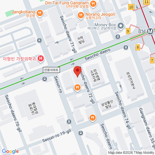 地图的  (Seoul)